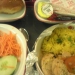 アルジェリア航空の機内食の写真