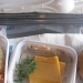 ウラジオストク航空の機内食の写真