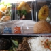 KLMオランダ航空の機内食の写真