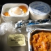 エア・インディアの機内食の写真