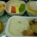 大韓航空の機内食の写真
