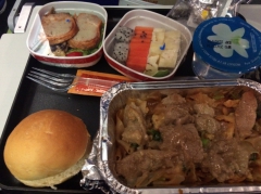 中国東方航空の機内食