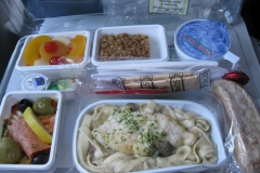 デルタ航空の機内食