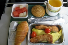パキスタン国際航空の機内食