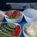 バンコク・エアウェイズの機内食の写真