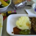 イベリア航空の機内食の写真