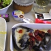 イベリア航空の機内食の写真