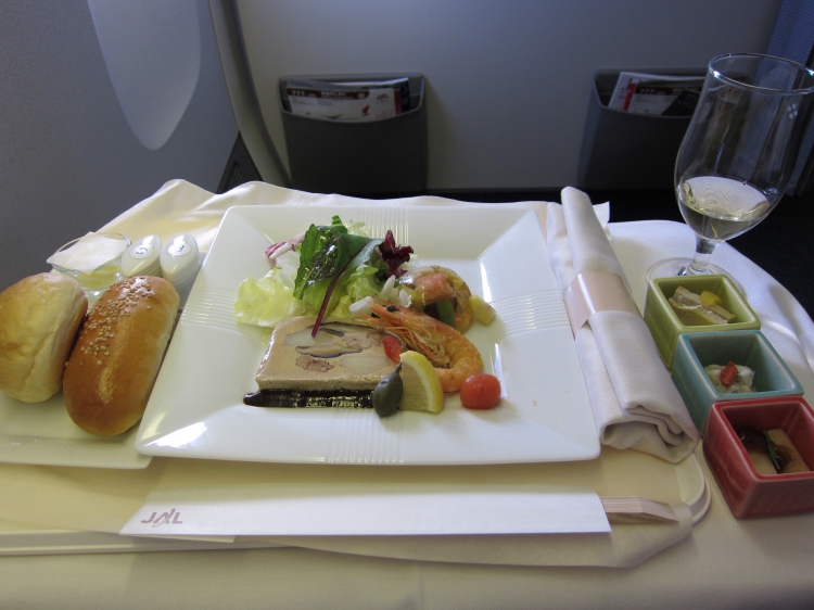 JAL / 日本航空の機内食の写真2