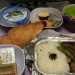 タイ国際航空の機内食の写真