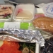 フィンエアーの機内食の写真