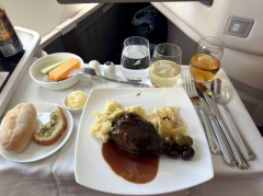 スリランカ航空の機内食