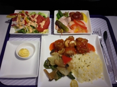 中国東方航空の機内食