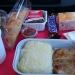 エアアジアの機内食の写真