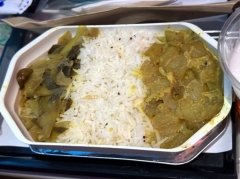 スリランカ航空の機内食