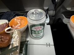 エバー航空の機内食（羽田空港（HND) - 台北松山空港（TSA））
