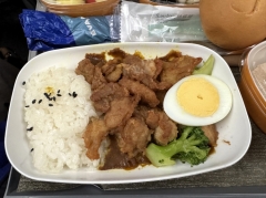 エバー航空の機内食（台北松山空港（TSA） - 羽田空港（HND)）