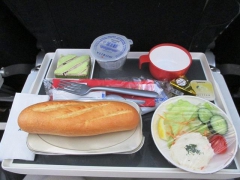 エールフランスの機内食