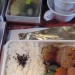 チャイナエアラインの機内食の写真