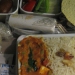 エア・インディアの機内食の写真