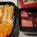 ユナイテッド航空の機内食の写真