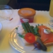 マレーシア航空の機内食の写真