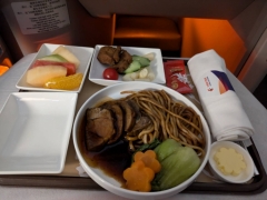 中国東方航空の機内食