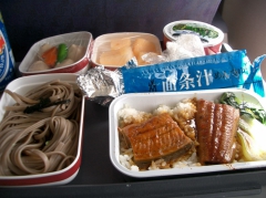 中国国際航空の機内食