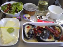 イベリア航空の機内食