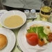 大韓航空の機内食の写真