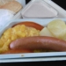 オーストリア航空の機内食の写真